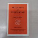 Precedent in English Law (Clarendon Law Series)