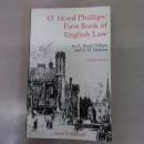 First Book of English Law