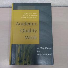【洋書】Academic Quality Work: A Handbook for Improvement