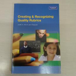 Creating and Recognizing Quality Rubrics