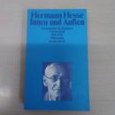 Innen und Aussen. Gesammelte Erzaehlungen. Vierter Band 1919 - 1955