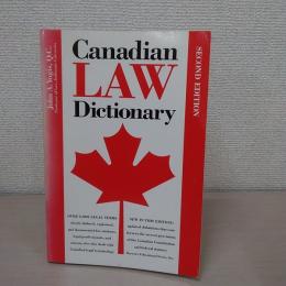 Canadian law dictionary