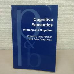 Cognitive Semantics Meaning and cognition (Pragmatics and Beyond New Series)