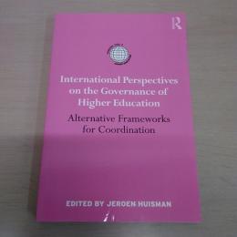 International Perspectives on the Governance of Higher Education