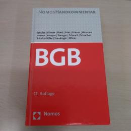 Burgerliches Gesetzbuch: Handkommentar