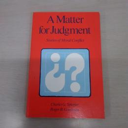 Matter for Judgment
