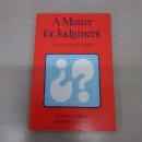 Matter for Judgment
