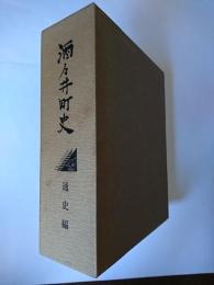 酒々井町史 通史編