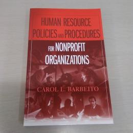 Human Resource Policies And Procedures For Nonprofit Organizations