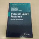 Translation Quality Assessment: From Principles to Practice (Machine Translation: Technologies and Applications, 1)