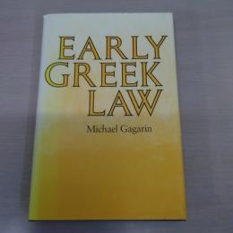 Early Greek Law