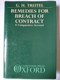 Remedies for Breach of Contract : A Comparative Account
