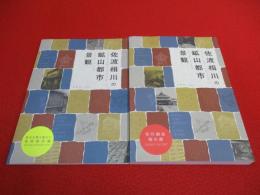佐渡相川の鉱山都市景観　「歴史を積み重ねた建物意匠集」「保存調査報告書」 2冊セット