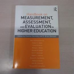 【洋書】Handbook on Measurement、Assessment、and Evaluation in Higher Education