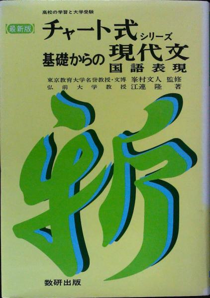 基礎からの現代文 国語表現（チャート式シリーズ）(江連隆 峯村文人