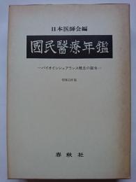 国民医療年鑑　昭和55年版　: バイオインシュアランス概念の誕生