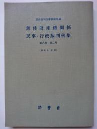 無体財産権関係民事・行政裁判例集　第八巻　第二号　(昭和51年度)