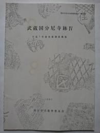 国分寺市文化財調査報告　第44集　武蔵国分尼寺跡4　: 平成7年度発掘調査概報　1997年