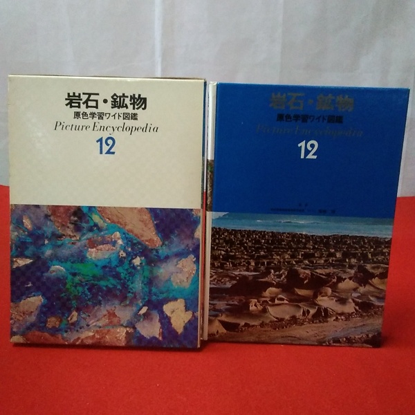 い55-052 岩石・鉱物 原色学習ワイド図鑑 Picture Encyclopedi a