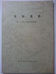 栗原遺跡　第7次・第8次発掘調査報告書　【新潟県】