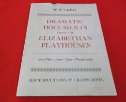 【洋書】 DRAMATIC DOCUMENTS FROM THE ELIZABETHAN PLAYHOUSE/エリザベス朝演劇からの戯曲文書
