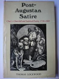 【洋書】　Post-Augustan Satire