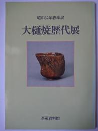 大樋焼歴代展 : 昭和62年春季展