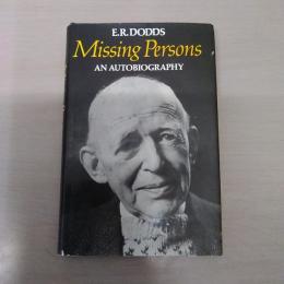 【洋書】　Missing Persons : AN AUTOBIOGRAPHY