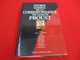 【洋書】 Index General de la Correspondance de Marcel Poust(マルセル・プルースト)