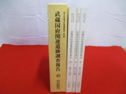 武蔵国府関連遺跡調査報告