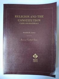 【洋書】　Religion and the Constitution : Cases and Materials
