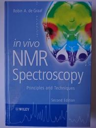 【洋書】　in vivo NMR Spectroscopy : Principles and Techniques