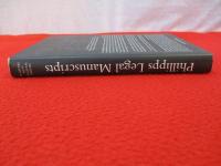 【洋書】 English Legal Manuscripts Formerly in the Collection of Sir Thomas Phillipps(トーマス・フィリップス)