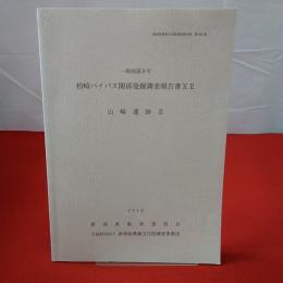 新潟県埋蔵文化財調査報告書 第265集 一般国道8号 柏崎バイパス関係発掘調査報告書 12 山崎遺跡 2 2018