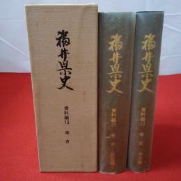 福井県史 資料編 13 (考古)