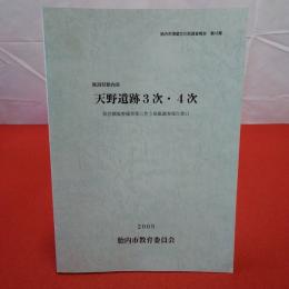 胎内市埋蔵文化財調査報告 第16集 新潟県胎内市 天野遺跡 3次・4次 県営圃場整備事業に伴う発掘調査報告書11