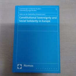 【洋書】　Constitutional Sovereignty and Social Solidarity in Europe