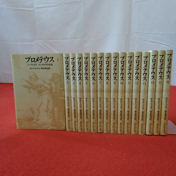 プロメテウス 小説 マルクス エンゲルスの生涯 全16巻揃い(ガリーナ 