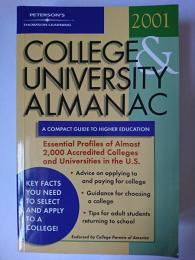 【洋書】　College & University Almanac 2001