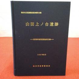 【岩手県】山田上ノ台遺跡 : 発掘調査報告書 仙台市文化財調査報告書 第100集