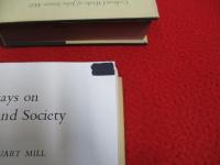 Essays on Politics and Society John Stuart Mill　1＋2  2冊セット