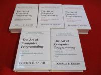 【洋書】 The Art of Computer Programming　1～4B巻まで　5冊セット
