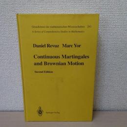 【洋書】　Continuous Martingales and Brownian Motion　: second edition