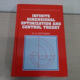 Infinite Dimensional Optimization and Control Theory (Encyclopedia of Mathematics and its Applications、 Series Number 62)