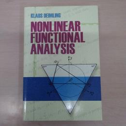 Nonlinear Functional Analysis