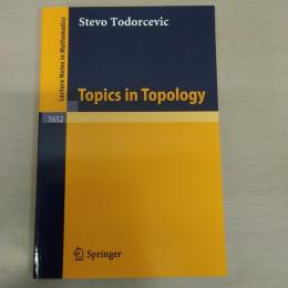 Topics in Topology (Lecture Notes in Mathematics、 1652)