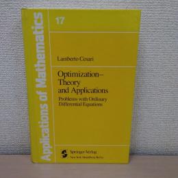 Optimization―Theory and Applications: Problems with Ordinary Differential Equations