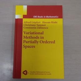 Variational Methods in Partially Ordered Spaces (CMS Books in Mathematics)