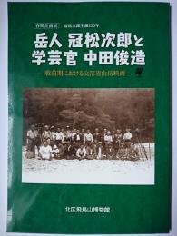岳人冠松次郎と学芸官中田俊造