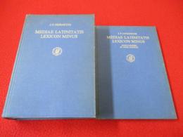 Mediae Latinitatis lexicon minus